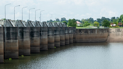 hydroelectric power station dam