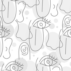 Seamless five sense pattern