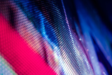 CloseUp LED blurred screen. LED soft focus background. abstract background ideal for design.