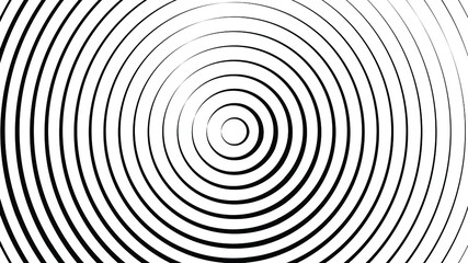 Fototapeta na wymiar Radiating Lines in Circle Form . Vector Illustration . Abstract Geometric ,Striped background