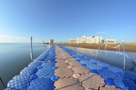 Balkhash lake, central Kazakhstan