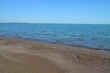 Balkhash lake, central Kazakhstan