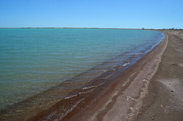 Balkhash lake, central Kazakhstan