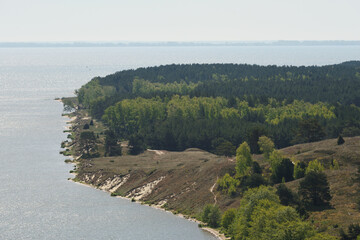 Landscape of the Curonian Spit and Lagoon