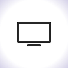 Monitor Vector icon . Lorem Ipsum Illustration design