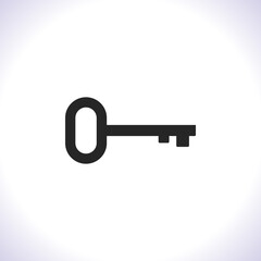 Key Vector icon . Lorem Ipsum Illustration design