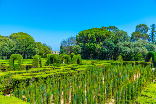 Parc del Laberint d'Horta in Barcelona, Spain