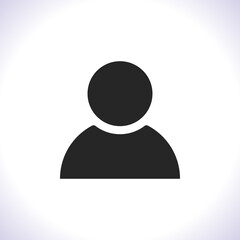 people Vector icon . Lorem Ipsum Illustration design