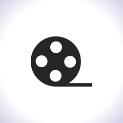 Video Vector icon . Lorem Ipsum Illustration design