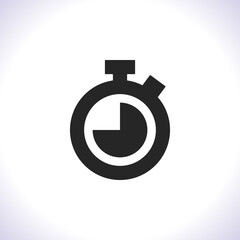 Stopwatch Vector icon . Lorem Ipsum Illustration design