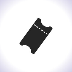 ticket Vector icon . Lorem Ipsum Illustration design