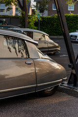 Two Citroën DS French cars
