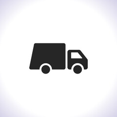 Truck icon Vector icon . Lorem Ipsum Illustration design