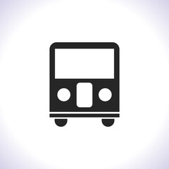 Bus Vector icon . Lorem Ipsum Illustration design