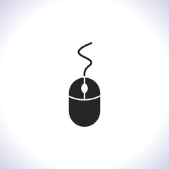 Computer mouse icon . Lorem Ipsum Illustration design