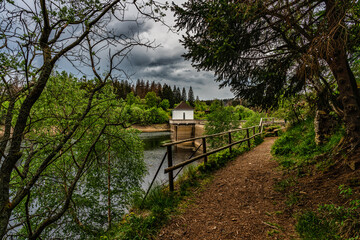 Eckertalsperre im Harz