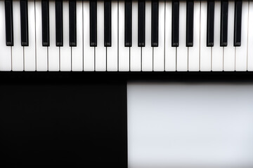Fototapeta premium Musical instrument stands on the table.