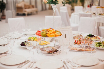 Venue of weddings. Banqueting hall