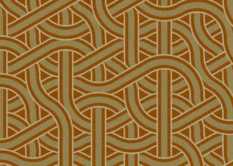 Fototapeta premium Colour Hexagon Tile Connection art background design illustration