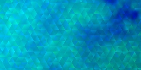 Light BLUE vector layout with lines, triangles.