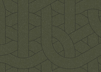 Obraz premium Colour Hexagon Tile Connection art background design illustration