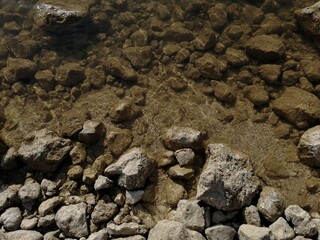 stones on the beach