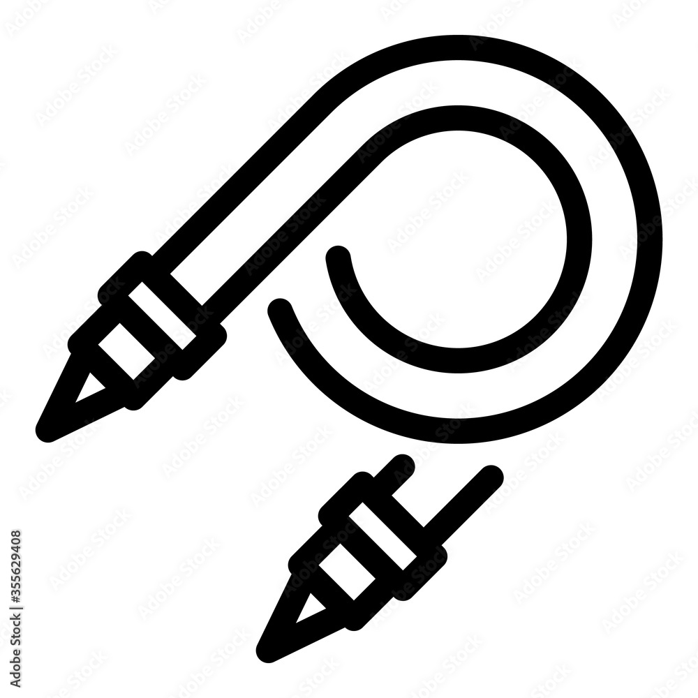 Poster air compressor pipe icon. outline air compressor pipe vector icon for web design isolated on white b