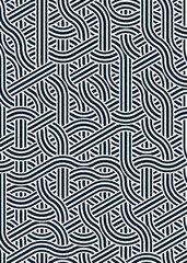 Colour Hexagon Tile Connection art background design illustration