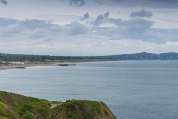 View of Bray Head in county Wicklow Ireland