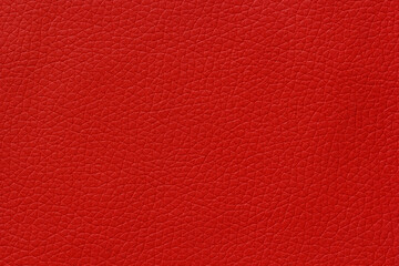Red leather texture background