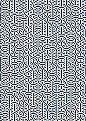 Colour Hexagon Tile Connection art background design illustration