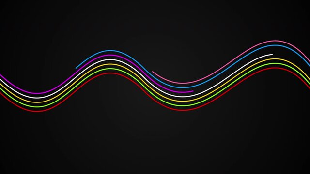 fond abstrait- vecteur animation