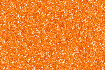 Orange glitter texture christmas abstract background. Background and wallpaper.