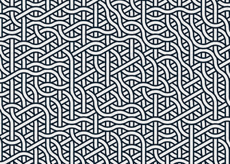 Colour Hexagon Tile Connection art background design illustration