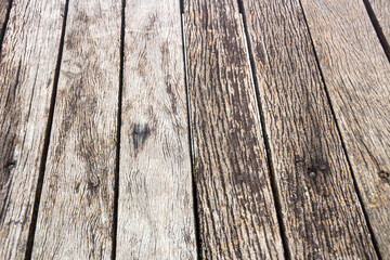 Obraz premium wooden deck for background in Rio de Janeiro.