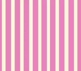 Cercles muraux Rayures verticales Motif harmonieux de rayures roses pour tissu, textiles, mode, lin pastel, papier. Barre verticale de l& 39 abstrait du vecteur.