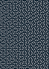 Colour Hexagon Tile Connection art background design illustration