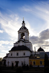 Obraz premium Ancient Epiphany Avraamiev monastery in the city of Rostov. Yaroslavl region, Russia