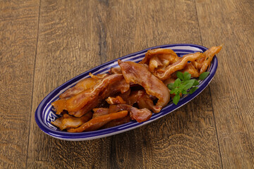Pork ear snack