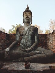 Obraz premium Old Thailand statue