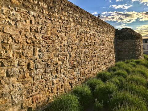 R&ouml;mermauer / R&ouml;merwall in Bitburg (Rheinland-Pfalz)