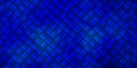 Dark BLUE vector texture in rectangular style.