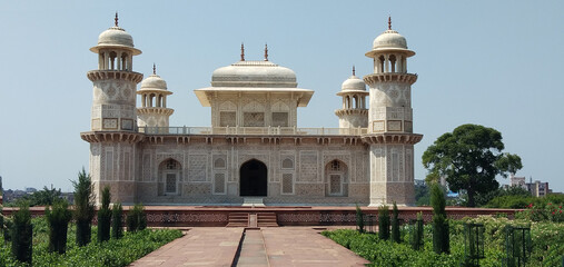 Tomb of I'timād-ud-Daulah is a Mughal mausoleum in the city of Agra