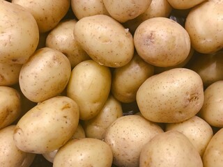 potatoes on the market