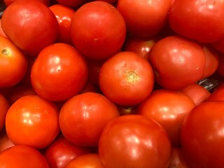 red tomatoes background