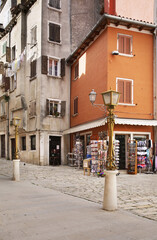 Fototapeta na wymiar View of old Rovinj. Istria. Croatia