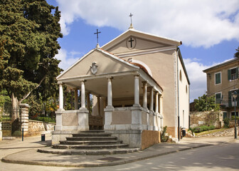 Church of Our Mother of Mercy in Rovinj. Istria. Croatia