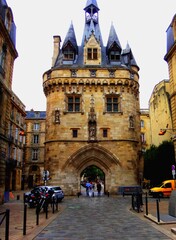 Naklejka na ściany i meble Europe, France, New Aquitaine, Gironde, city of Bordeaux, Cailhau gate