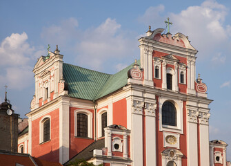 Collegiate church of Our Lady of Perpetual Help, Saint. Mary Magdalene and St. Stanisław Bishop (Poznan Fara) in Poznan. Poland