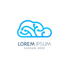 data cloud illustration design